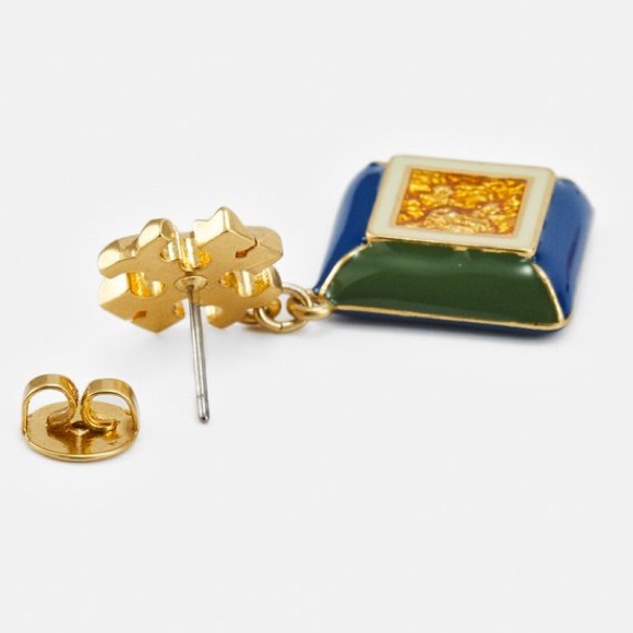 Tory Burch ROXANNE GEO DROP EARRING - Earrings 225$ - Picture 4 of 7
